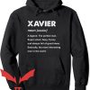 Xavier Wulf Hoodie Xavier Name