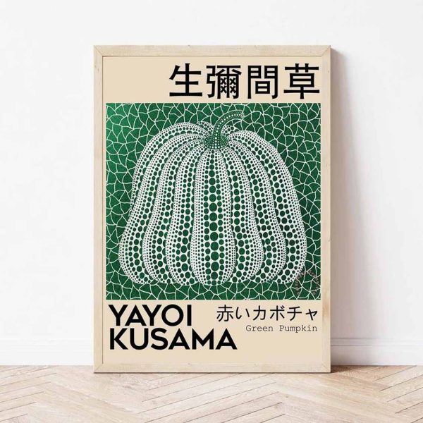 Yayoi Kusama Japanese Pop Art Poster