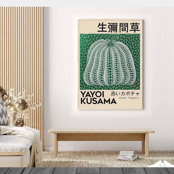 Yayoi Kusama Japanese Pop Art Poster