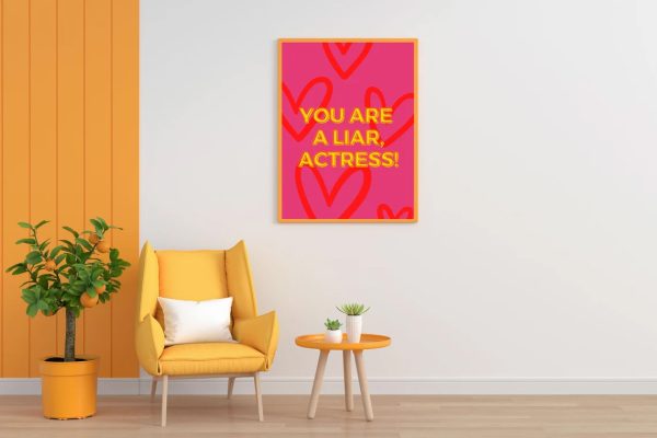 You Are A Liar Actress Davide Ekin Su Funny Poster