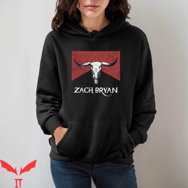 Zach Bryan Hoodie Bullhead Cowboy Country Music Cowgirl