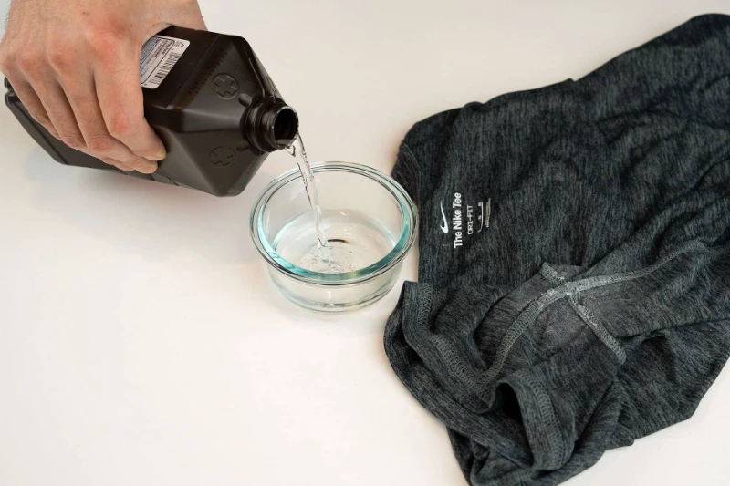 how to remove deodorant stains from black shirts quickly