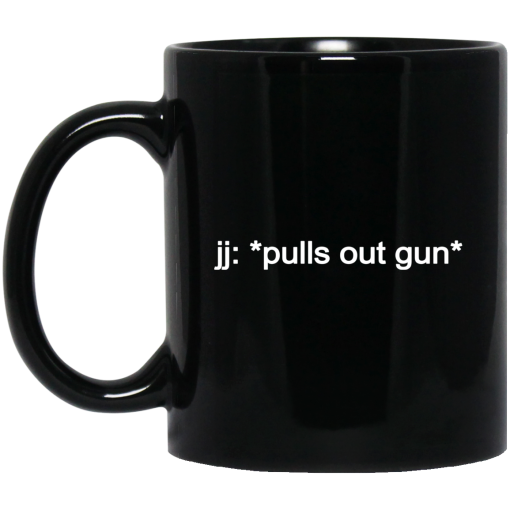 jj pulls out gun Outer Banks Netflix Mug jj pulls out gun Outer Banks Netflix Mug