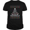 2019 First Christmas with my first grandchild ugly christmas shirt