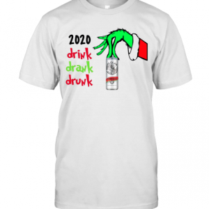 2020 Drink Drank Drunk Christmas T-Shirt