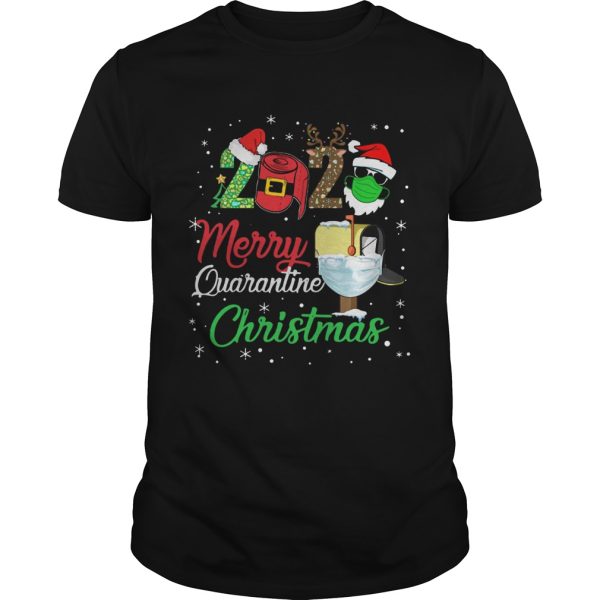 2020 Merry Quarantine Christmas shirt