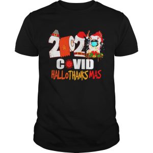 2020 Pug Covid Hallothanksmas shirt