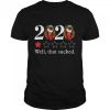2020 Pug Sock One Star Well That Sucked Christmas shirt