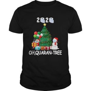 2020 Quarantine Christmas Tree Ornament Mask shirt