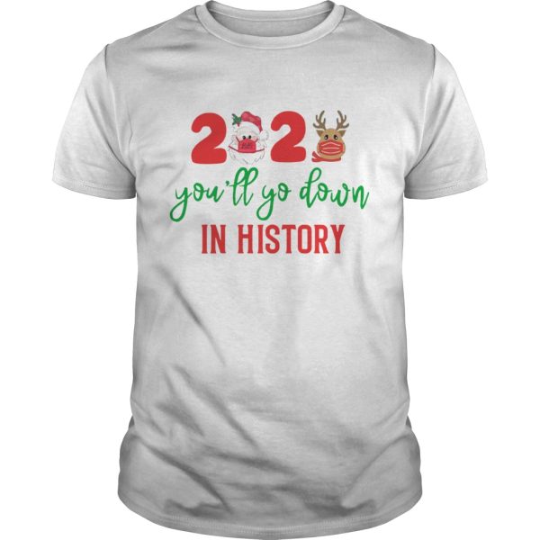 2020 Youll Go Down In History shirt