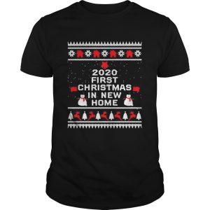 2020 first Christmas in new home shirt