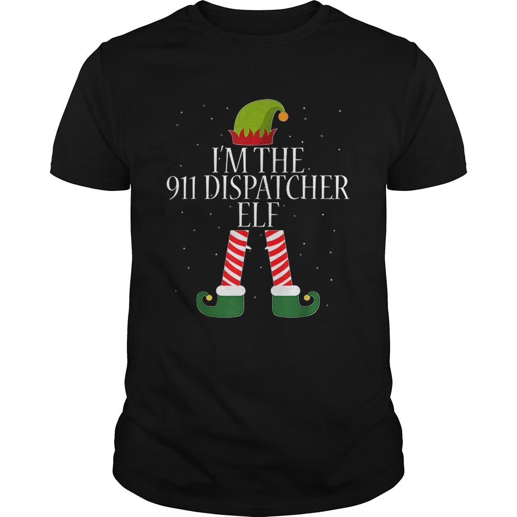 911 Dispatcher Elf Funny Christmas Elves shirt 911 Dispatcher Elf Funny Christmas Elves shirt