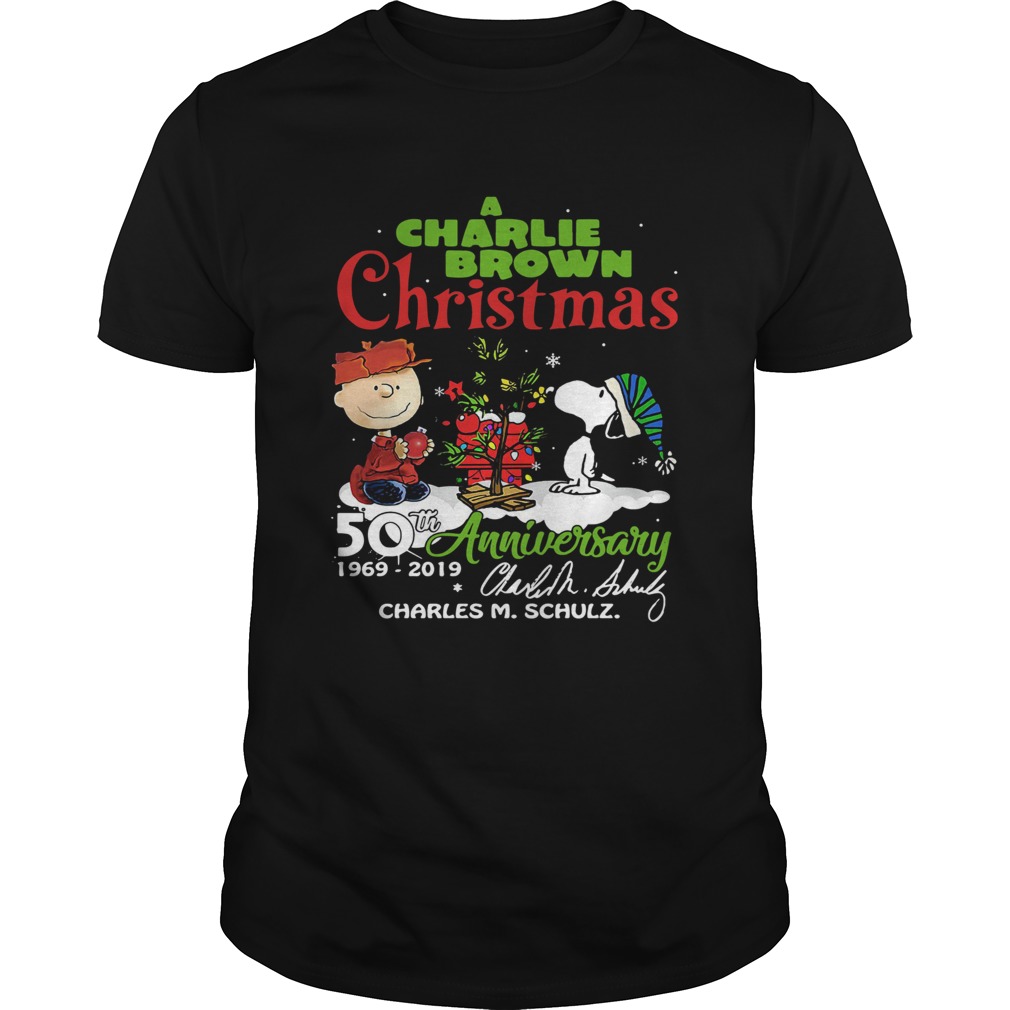 A Charlie Brown Christmas 50th Anniversary 19692019 Signature Shirt A Charlie Brown Christmas 50th Anniversary 19692019 Signature Shirt