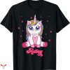 A For Adley T-shirt Cute Unicorn