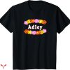 A For Adley T-shirt Flower