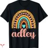 A For Adley T-shirt Rainbow