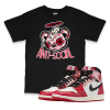 AJ1 High OG Next Chapter I Anti-Social Bear Sneaker Matching T-Shirt