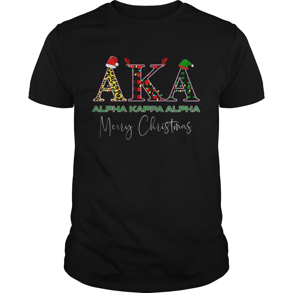 AKA Alpha Kappa Alpha Merry Christmas shirt AKA Alpha Kappa Alpha Merry Christmas shirt