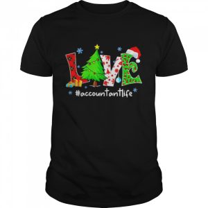 Accountant Love Accountantlife Christmas shirt