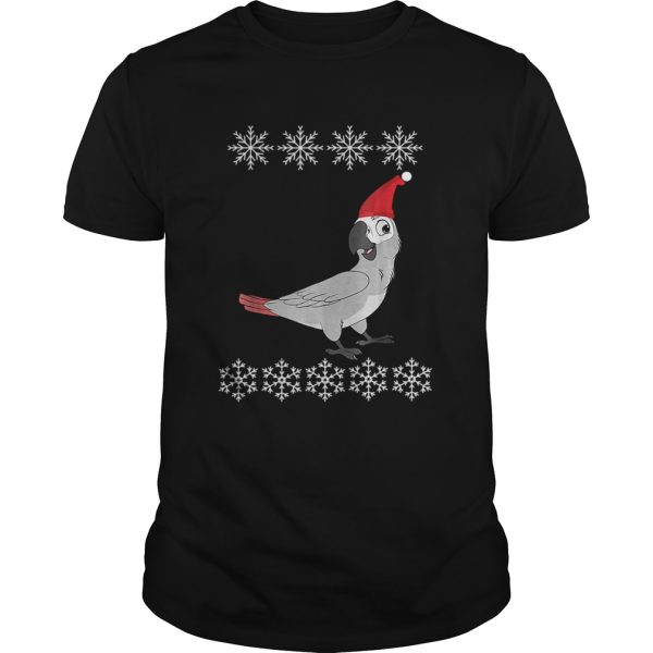 African Grey Parrot Christmas shirt