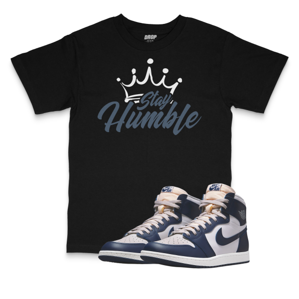 Air Jordan 1 ’85 Georgetown I Stay Humble Tee