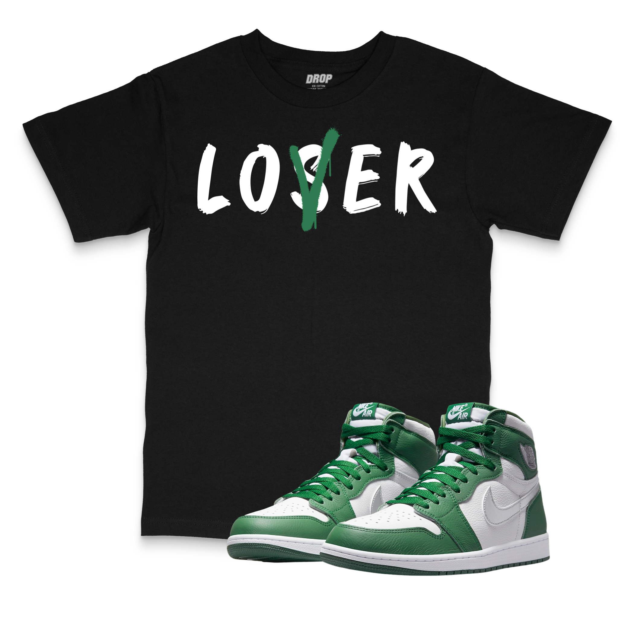 Air Jordan 1 Gorge Green I LoserLover T-Shirt Air Jordan 1 Gorge Green I LoserLover T-Shirt