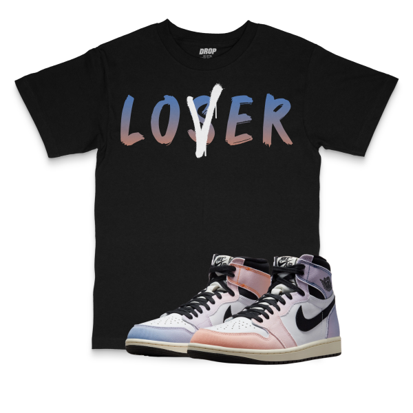 Air Jordan 1 High OG Skyline I LoserLover Sneaker Matching T-Shirt