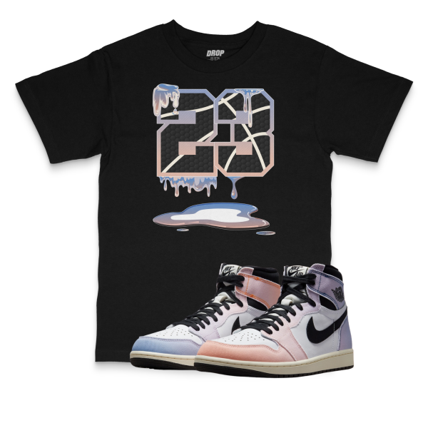 Air Jordan 1 High OG Skyline l 23 Sneaker Matching T-Shirt