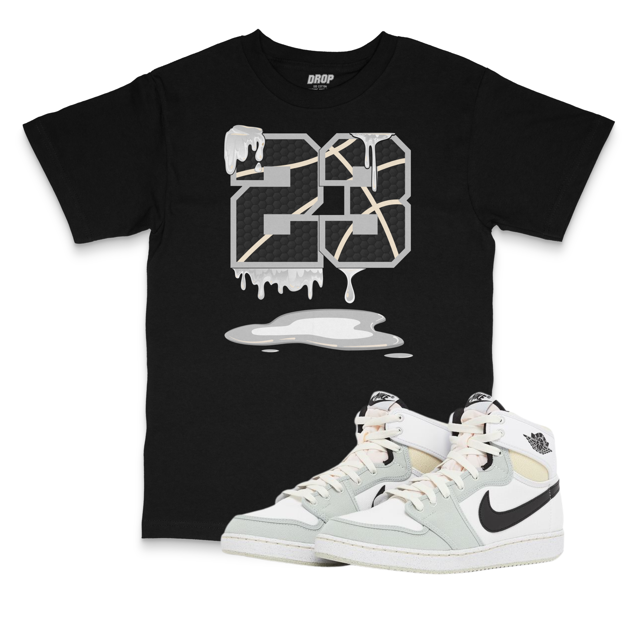 Air Jordan 1 KO Grey Fog I 23 T-Shirt Air Jordan 1 KO Grey Fog I 23 T-Shirt