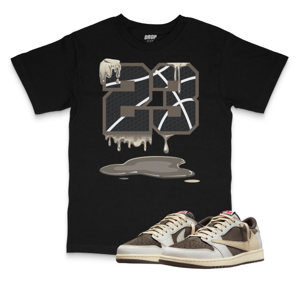 Air Jordan 1 Low Reverse Mocha I 23 Tee