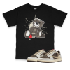 Air Jordan 1 Low Reverse Mocha l Bear Tee