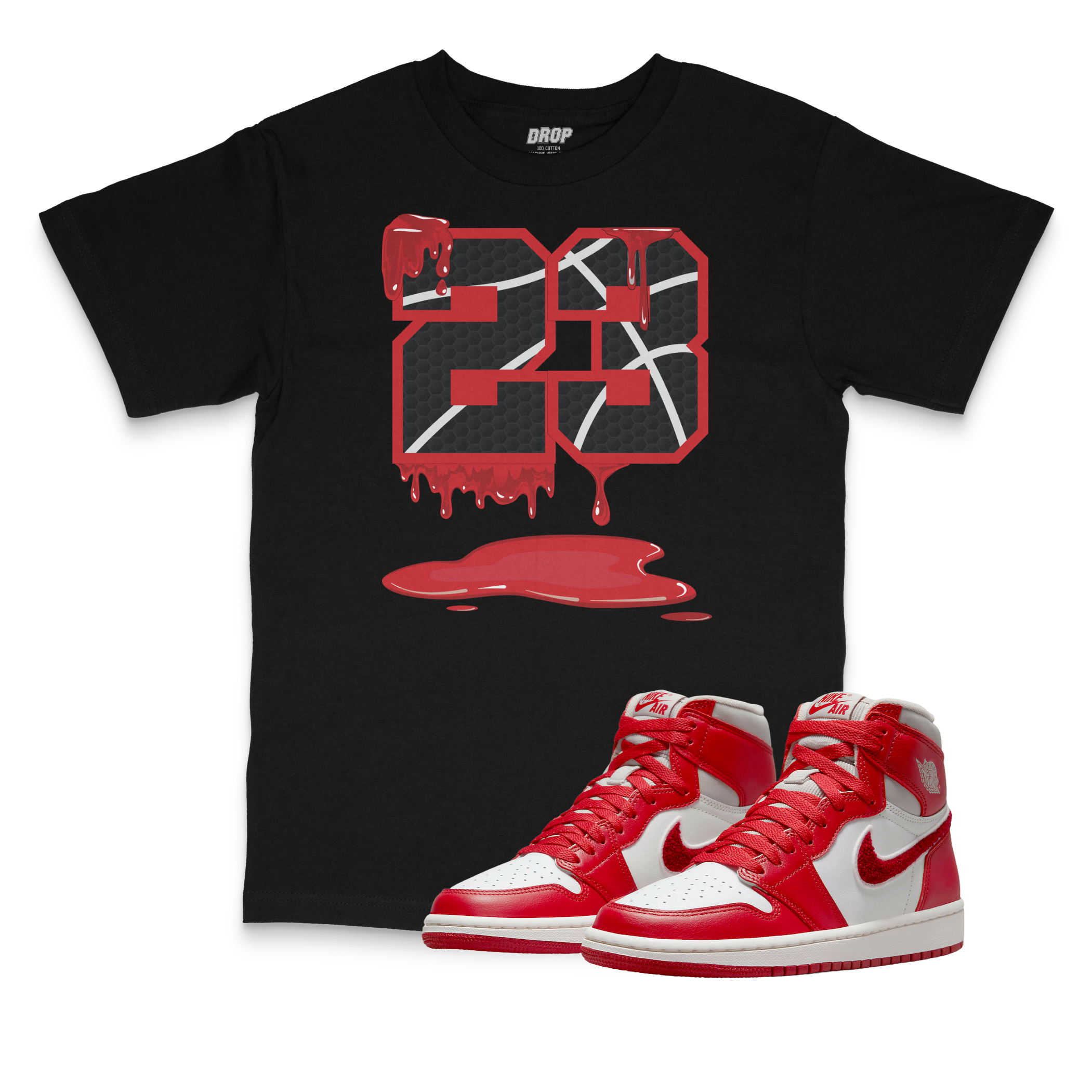 Air Jordan 1 Newstalgia Chenille I 23 Tee Air Jordan 1 Newstalgia Chenille I 23 Tee