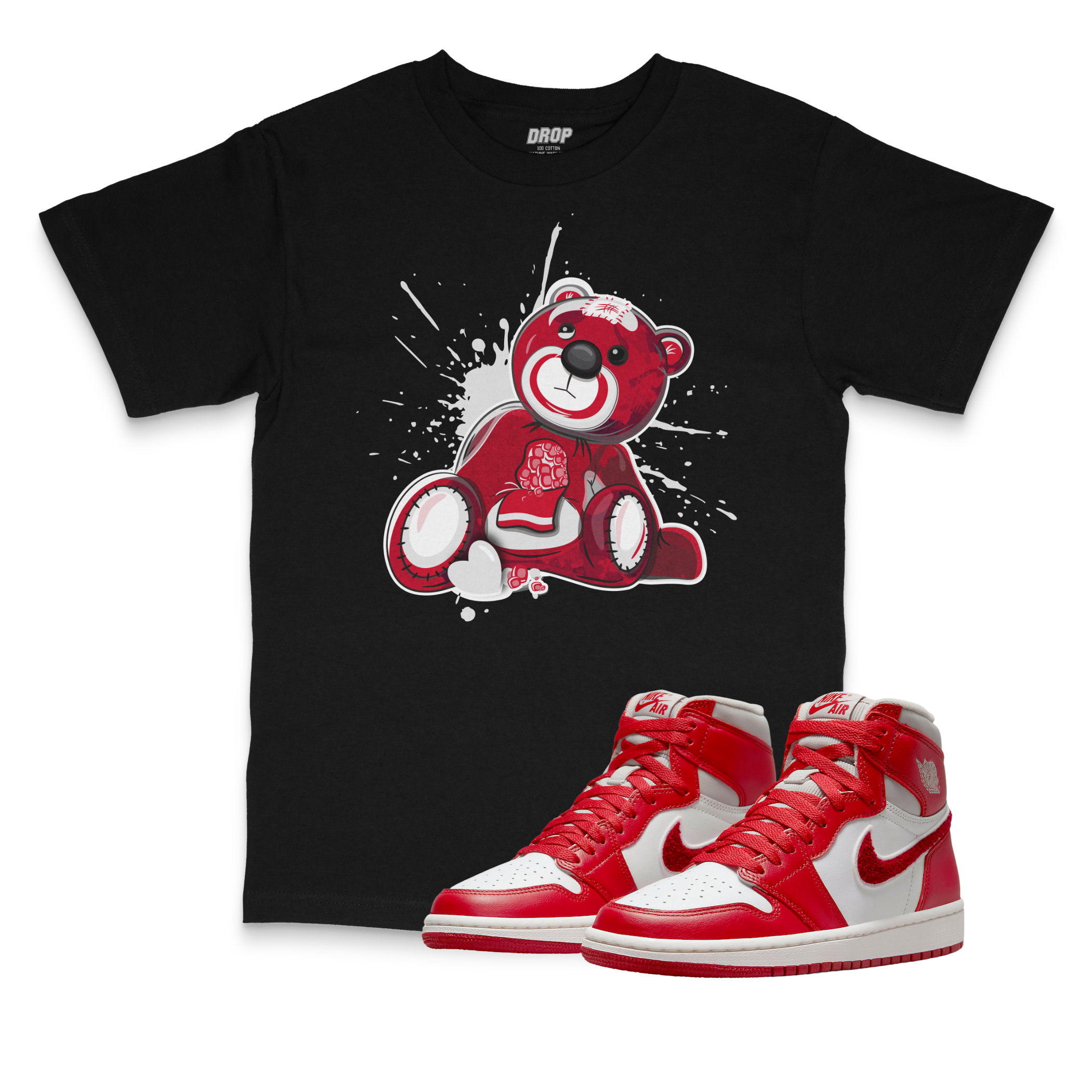 Air Jordan 1 Newstalgia Chenille l Bear Tee Air Jordan 1 Newstalgia Chenille l Bear Tee