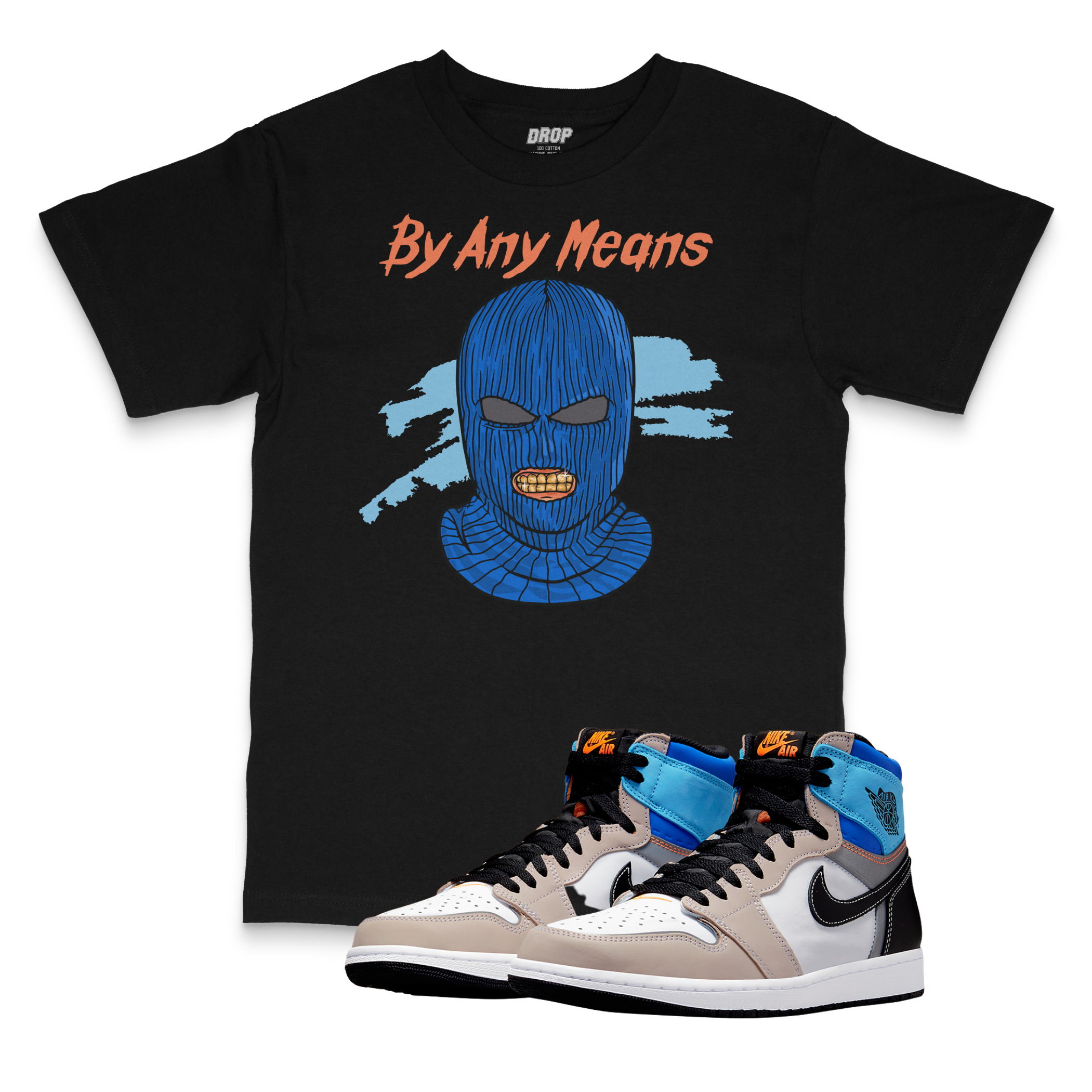 Air Jordan 1 Prototype I By Any Means Tee Air Jordan 1 Prototype I By Any Means Tee