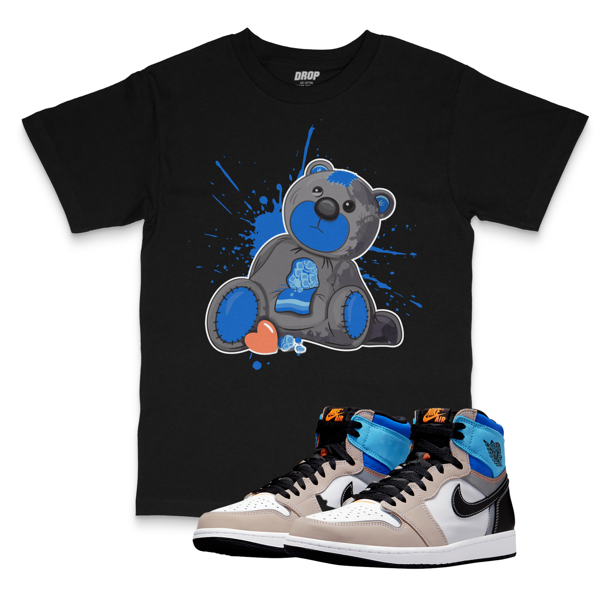 Air Jordan 1 Prototype l Bear Tee Air Jordan 1 Prototype l Bear Tee