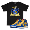 Air Jordan 1 Reverse Laney I Anti-Social Bear Sneaker Matching T-Shirt