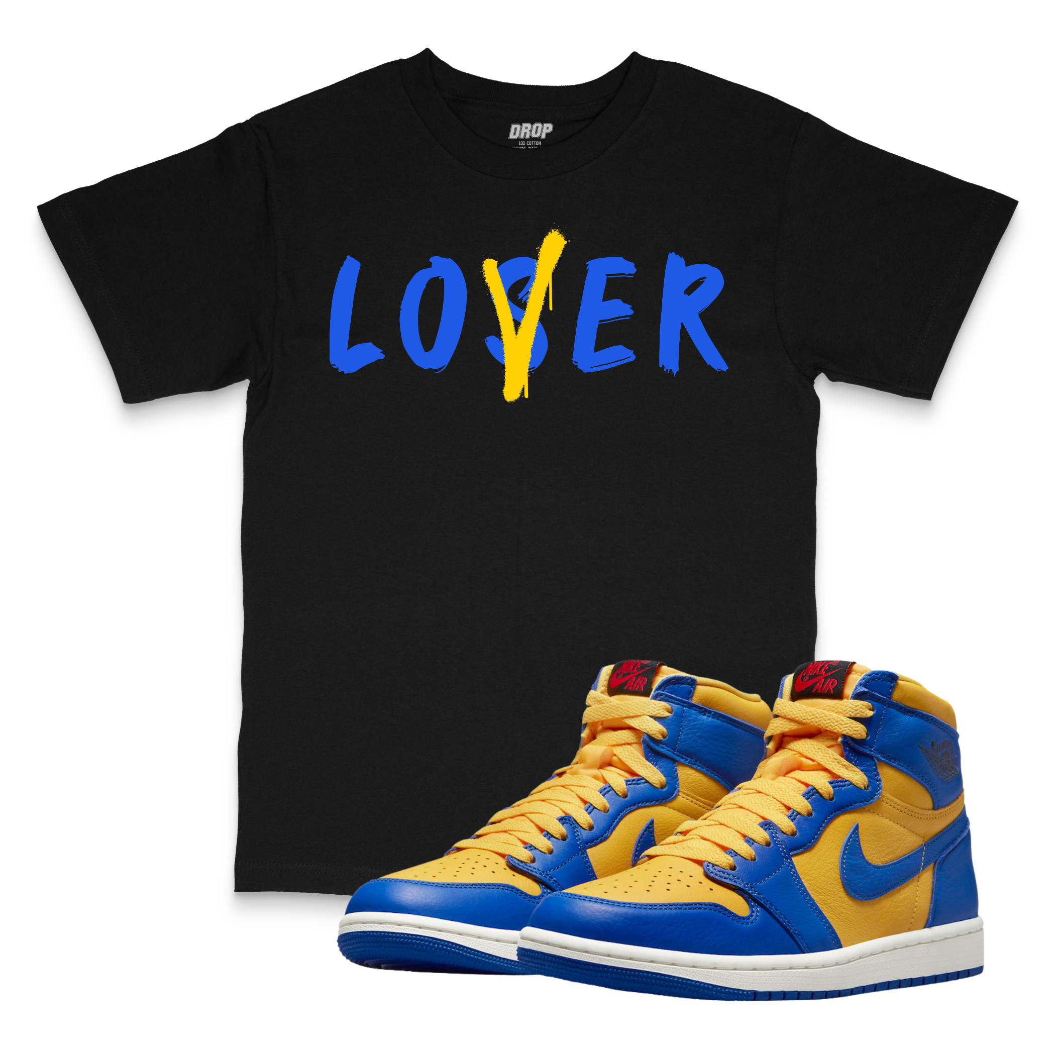 Air Jordan 1 Reverse Laney I LoserLover Sneaker Matching T-Shirt Air Jordan 1 Reverse Laney I LoserLover Sneaker Matching T-Shirt