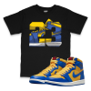 Air Jordan 1 Reverse Laney I Sneaker 23 Sneaker Matching T-Shirt