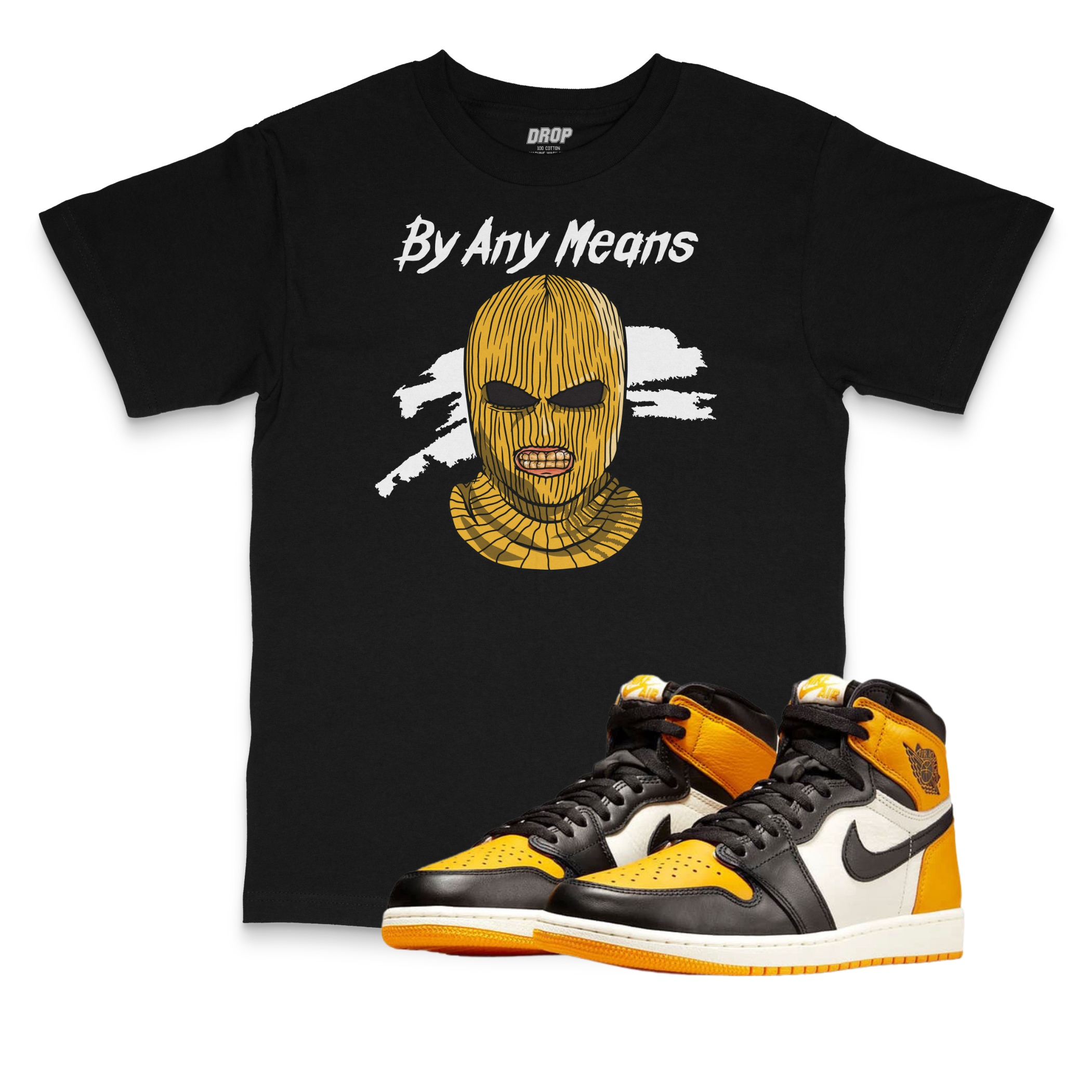 Air Jordan 1 Taxi I By Any Means T-Shirt Air Jordan 1 Taxi I By Any Means T-Shirt