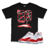 Air Jordan 11 Cherry I 23 T-Shirt