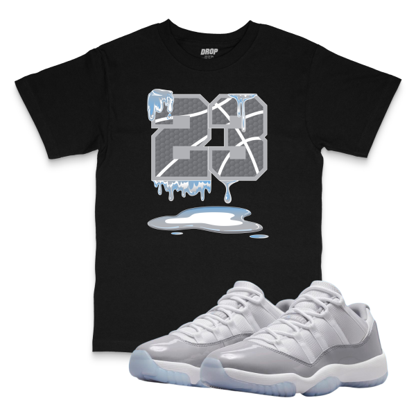Air Jordan 11 Low Cement Grey l 23 Sneaker Matching T-Shirt