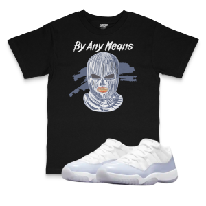 Air Jordan 11 Pure Violet I By Any Means Tee