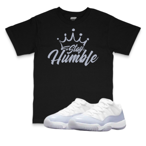 Air Jordan 11 Pure Violet I Stay Humble Tee