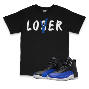 Air Jordan 12 Hyper Royal I LoserLover T-Shirt