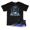 Air Jordan 12 Hyper Royal l Anti-Social Bear T-Shirt