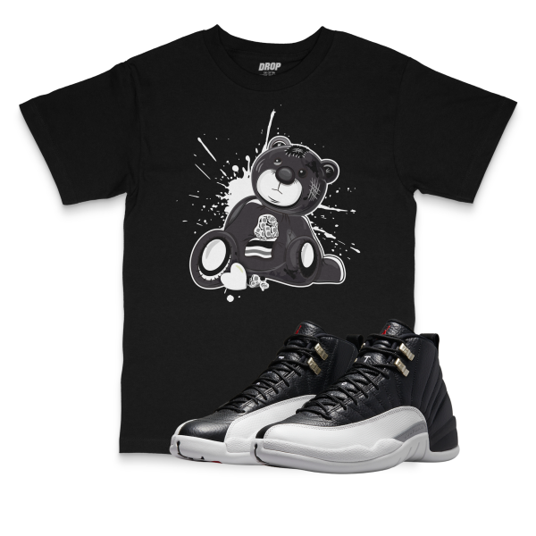 Air Jordan 12 Playoffs l Bear T-Shirt