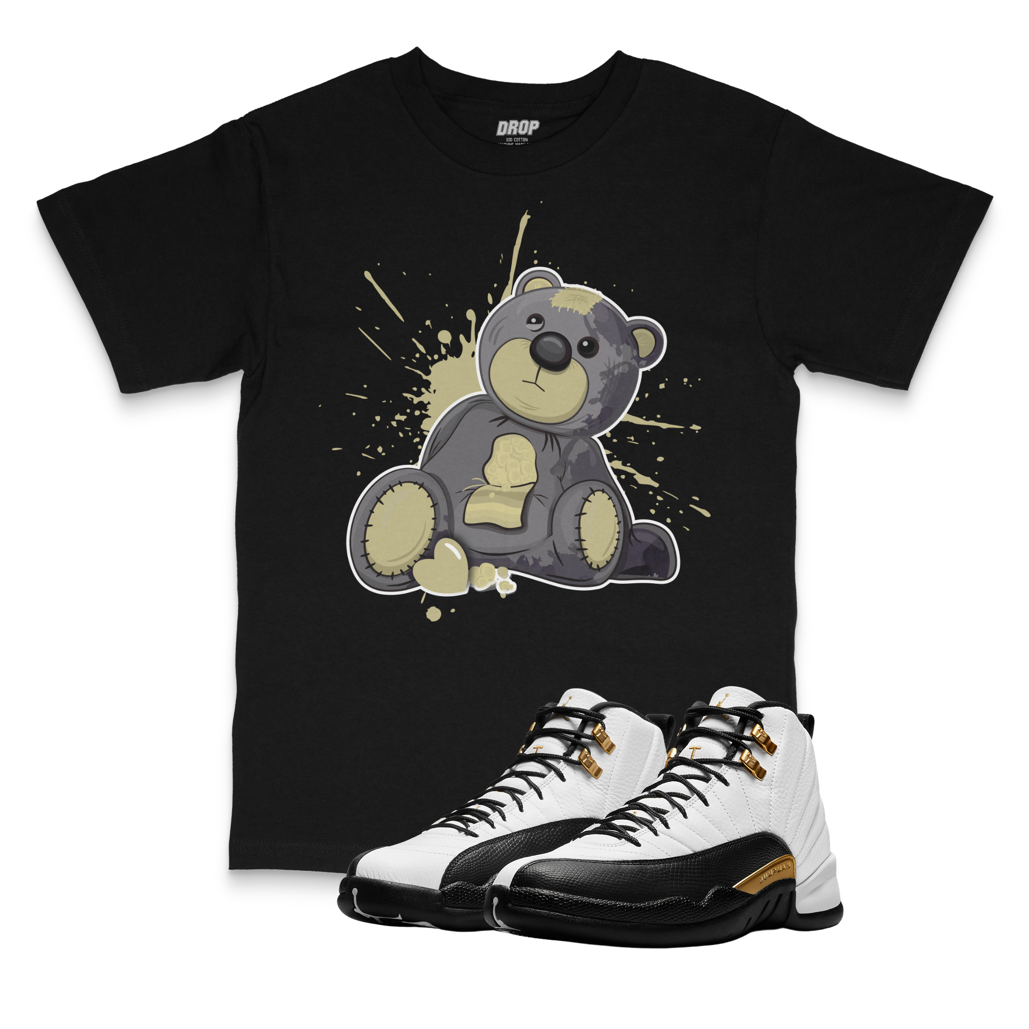 Air Jordan 12 Royalty l Bear T-Shirt Air Jordan 12 Royalty l Bear T-Shirt