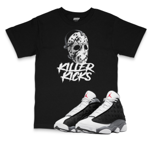 Air Jordan 13 Black Flint I Killer Kicks Sneaker Matching T-Shirt