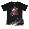 Air Jordan 13 Playoffs I Bear Sneaker Matching T-Shirt