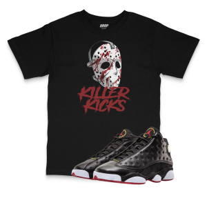 Air Jordan 13 Playoffs I Killer Kicks Sneaker Matching T-Shirt